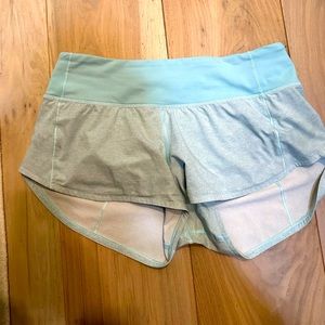 Lululemon speed up short 2.5 size 4